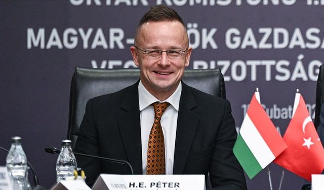Macaristan Dışişleri Bakanı Szijjarto: Bizim için doğalgaz tedariği Türkiye'siz mümkün değildir