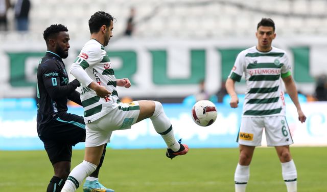 Konyaspor, Adana Demirspor'la 2-2 berabere kaldı