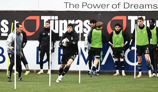 Beşiktaş, Gaziantep FK maçı hazırlıklarını tamamladı