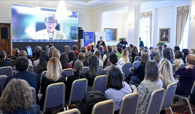İngiltere'nin Ankara Büyükelçiliği'nde kadınların başarılarını onurlandırmak için resepsiyon düzenlendi
