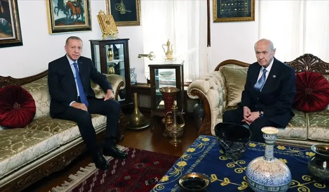 Cumhurbaşkanı Erdoğan ile MHP Genel Başkanı Bahçeli görüşecek