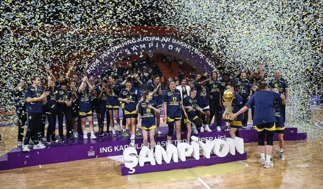 Fenerbahçe Kadın Basketbol Takımı, şampiyon oldu