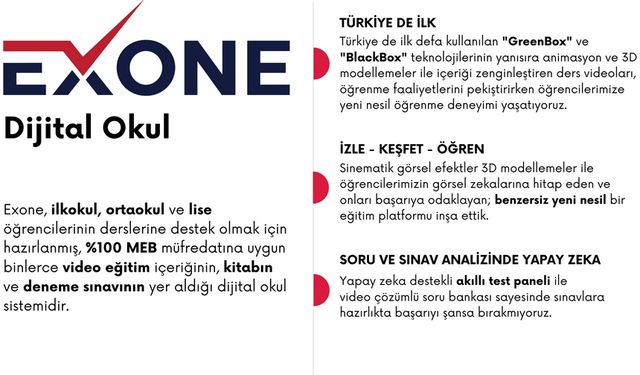Goviva Yazılım, Exone Dijital Okul Projesi İle Online Eğitimde Dijital Devrimin Kapılarını Aralayan İnovasyon Gerçekleşt