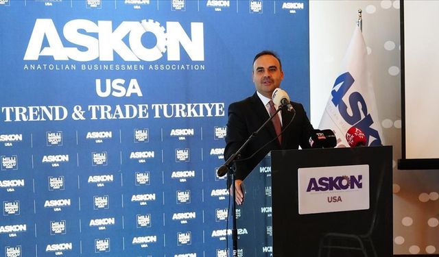 Sanayi ve Teknoloji Bakanı Kacır, ABD'de iş dünyasına hitap etti