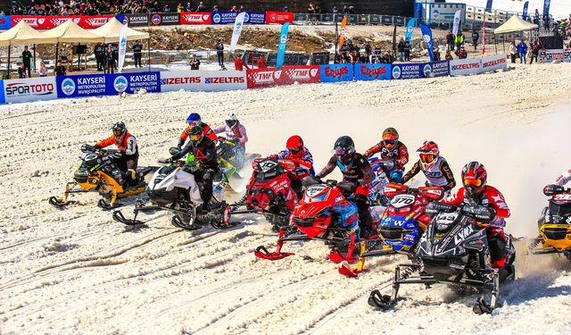 Dünya Kar Motosikleti Şampiyonası’nda finalde yarışacak sporcular belli oldu