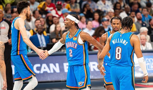 NBA'de Thunder, Grizzlies'i yenerek seride 3-0 öne geçti