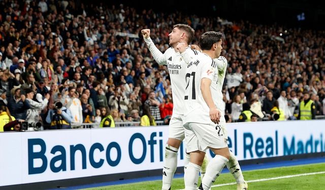 Real Madrid evinde Athletic Bilbao'yu son dakika golüyle yendi