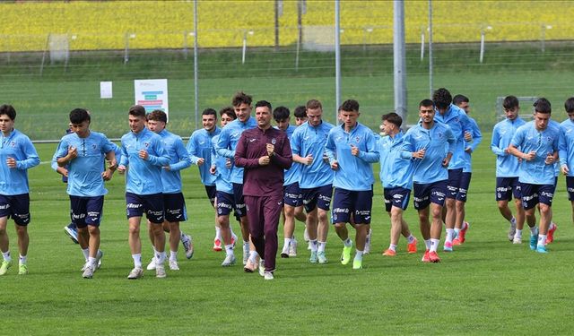 Trabzonspor U19 Takımı, UEFA Gençlik Ligi finali hazırlıklarını tamamladı