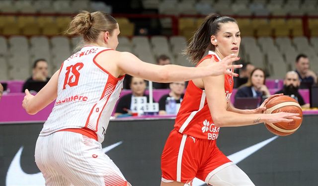 A Milli Kadın Basketbol Takımı, İsviçre'yi 91-67 yendi