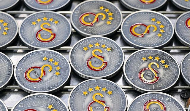 Darphane, Galatasaray'ın 25. şampiyonluğu için hatıra parası basıyor
