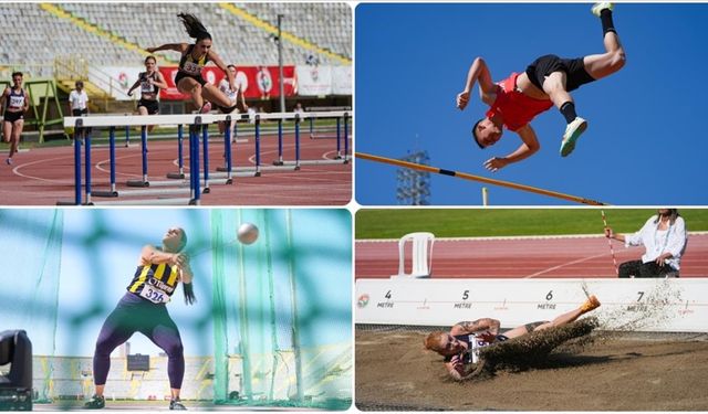 Türkiye Atletizm Federasyonu Süper Lig 1. Kademe Yarışları tamamlandı