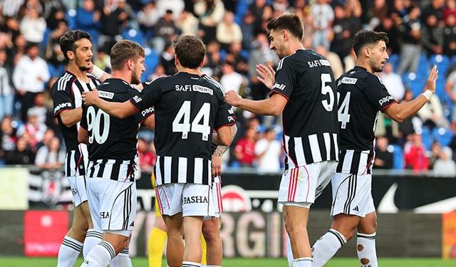 Beşiktaş sezonun ilk hazırlık maçında kazandı