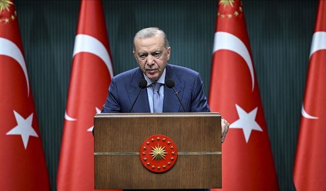 Cumhurbaşkanı Erdoğan, Kabine Toplantısı'nın ardından millete seslendi