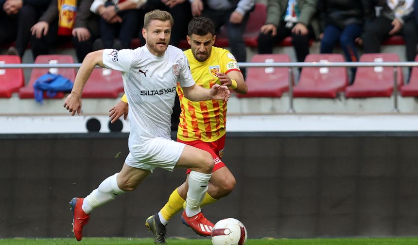 İlk yarı sonucu: Kayserispor 0 - Pendikspor 0