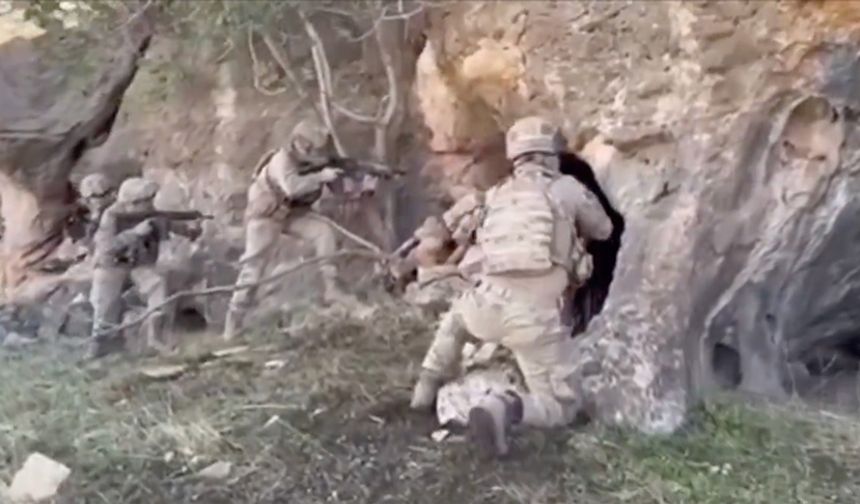 Kahramanlar-33 operasyonlarında çok miktarda mühimmat ele geçirildi