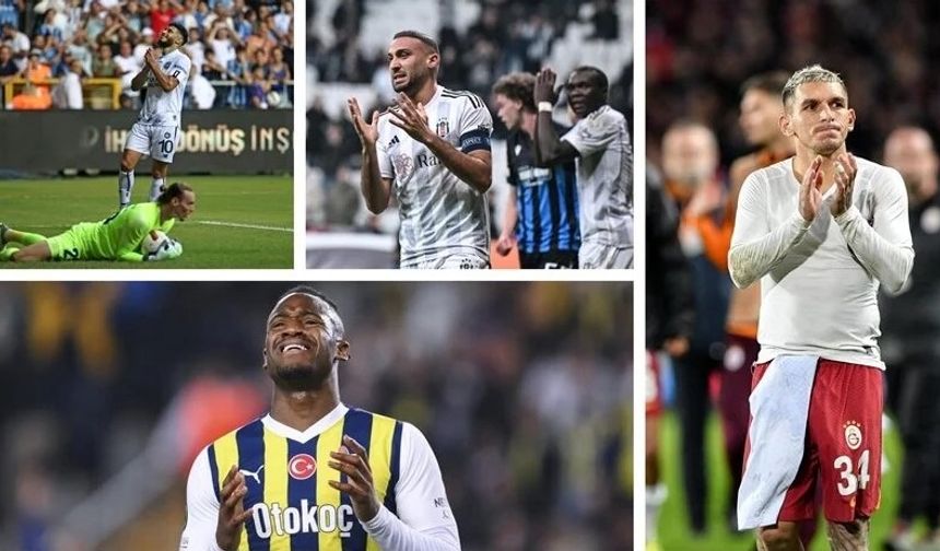 Türk futbol takımlarının Avrupa macerası sona erdi