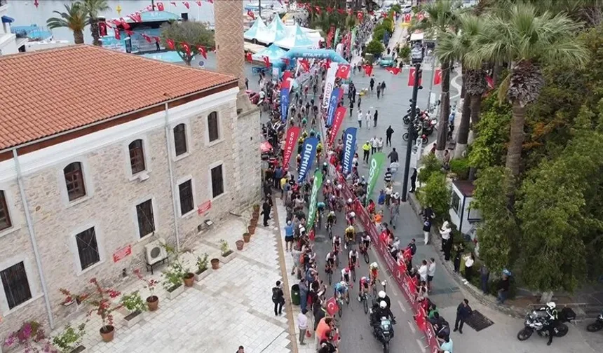 59. Cumhurbaşkanlığı Türkiye Bisiklet Turu'nun Bodrum-Kuşadası etabı başladı