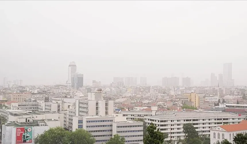 Kuzey Afrika kaynaklı toz taşınımı birçok kentte etkisini sürdürüyor