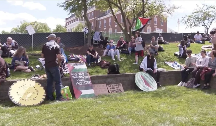 Texas Üniversitesindeki İsrail karşıtı protestoda gözaltına alınan kişi sayısı 34'e yükseldi