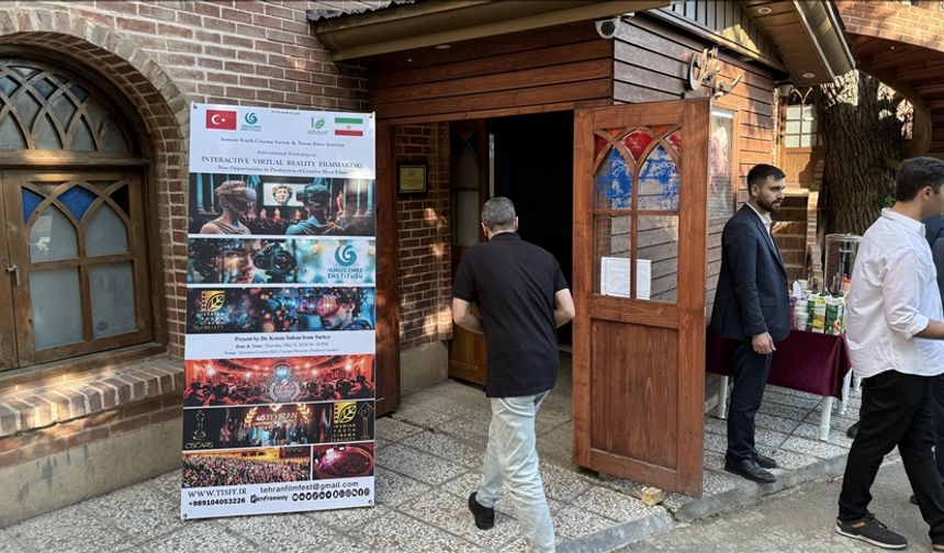 Tahran Yunus Emre Enstitüsü “sanal gerçeklik film atölyesi” etkinliği düzenledi