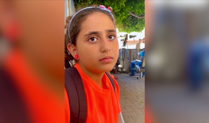 Filistinli 9 yaşındaki kız çocuğu: Gazze'deki çocukların barış içinde yaşama hakkı yok mu?