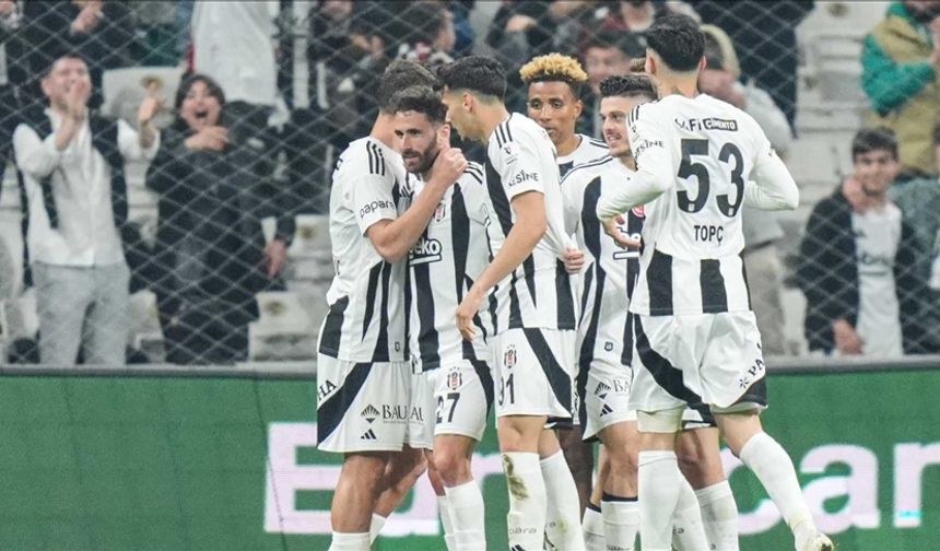 Beşiktaş 5 golle kazandı, Hatayspor küme düştü
