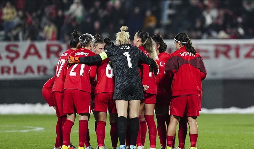 A Milli Kadın Futbol Takımı, yarın İrlanda Cumhuriyeti'ni ağırlayacak