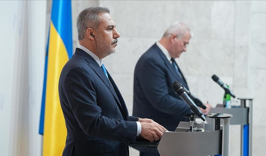 Dışişleri Bakanı Fidan, Ukrayna Dışişleri Bakanı Sibiha ile görüştü