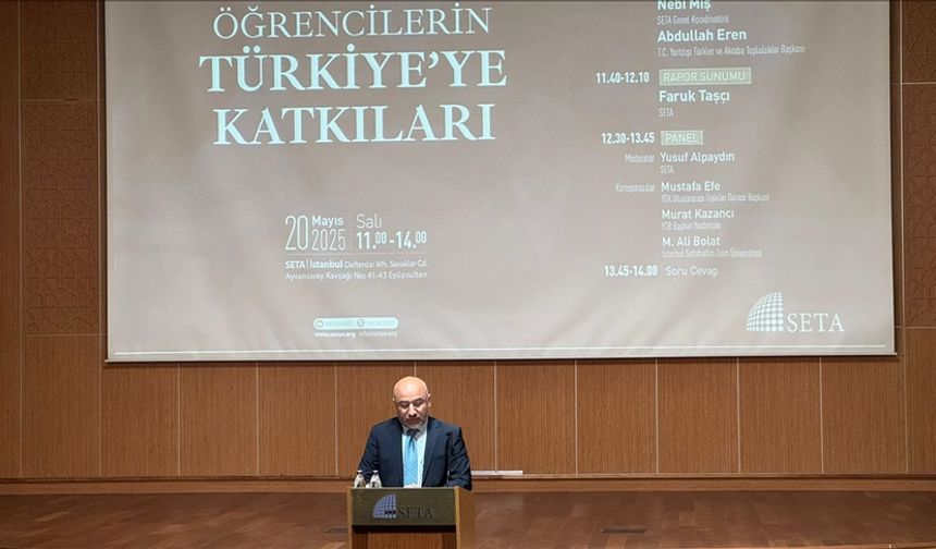 Uluslararası öğrencilerin Türkiye'ye katkılarına ilişkin rapor açıklandı