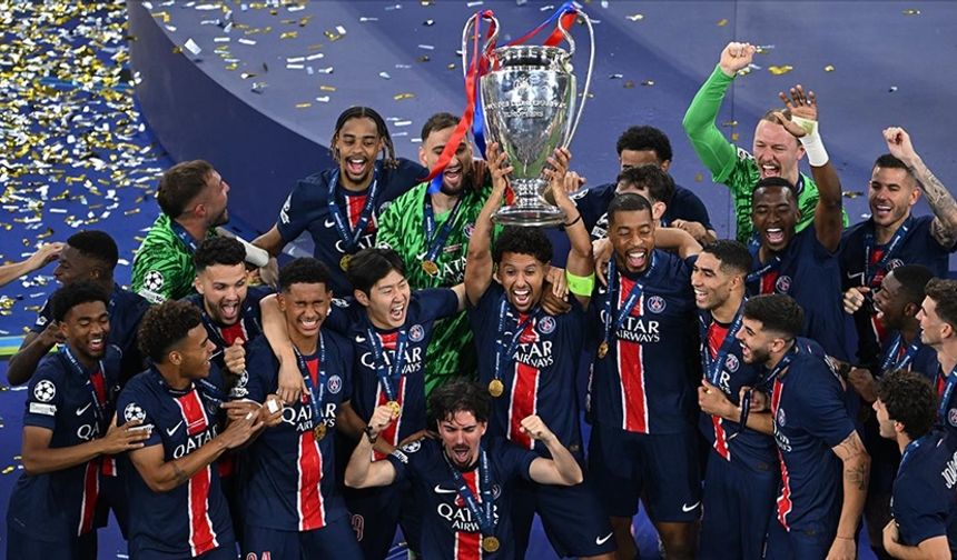 Paris Saint-Germain, Şampiyonlar Ligi şampiyonu oldu