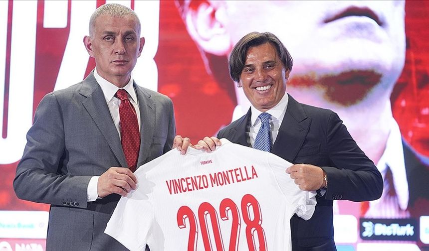 A Milli Takım'da Vincenzo Montella ile 2 yıllık yeni sözleşme imzalandı