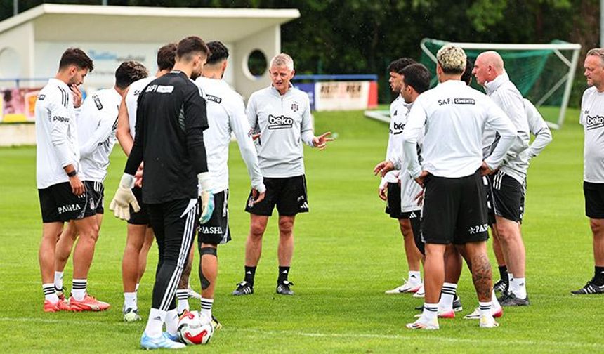 Beşiktaş'ta yeni sezon hazırlıkları devam ediyor