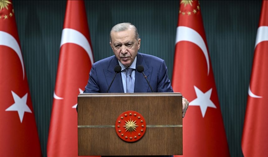 Cumhurbaşkanı Erdoğan, Kabine Toplantısı'nın ardından millete seslendi