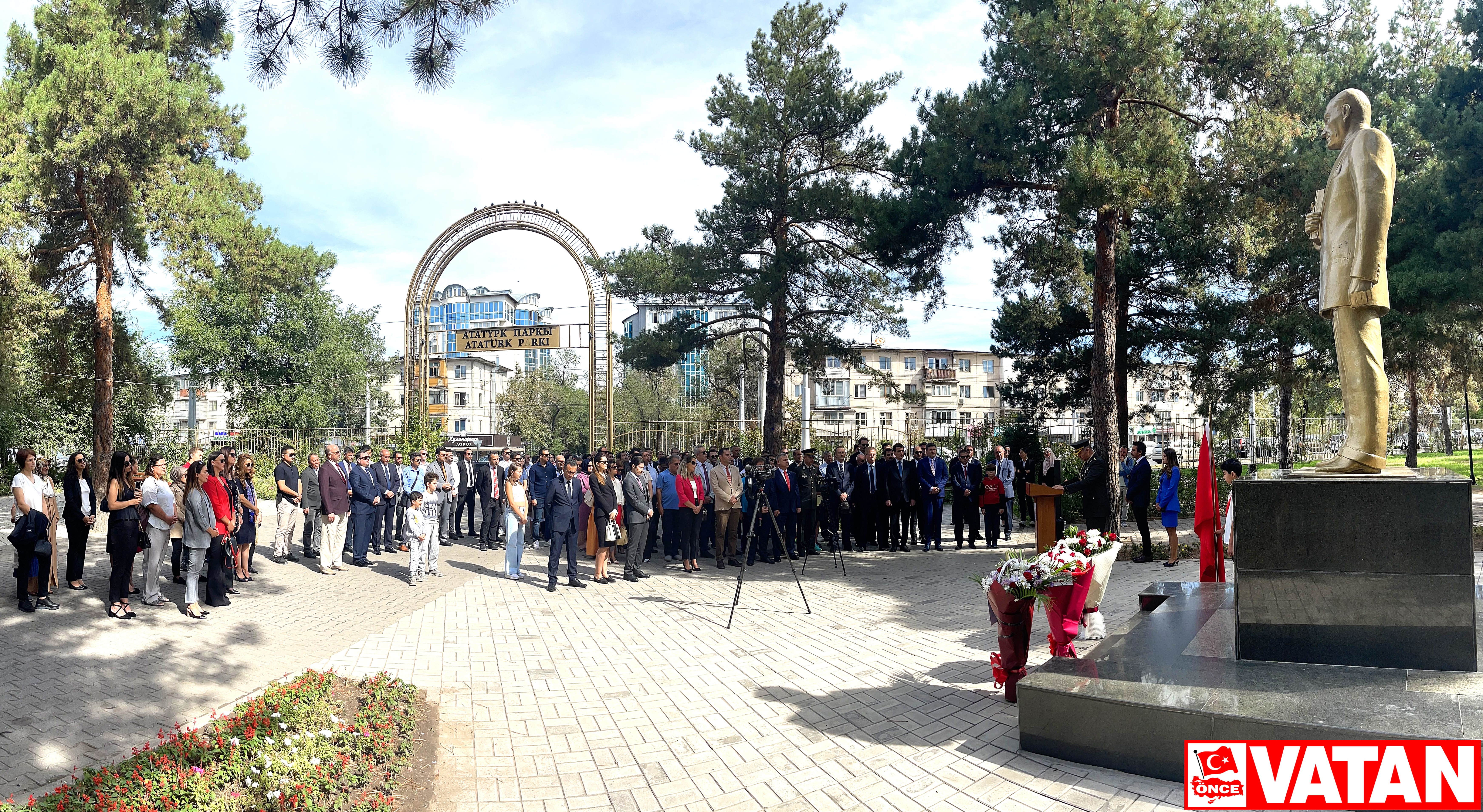 AA-20230830-32024794-32024792-KIRGIZISTANDA_30_AGUSTOS_ZAFER_BAYRAMI_DOLAYISIYLA_TOREN_DUZENLENDI
