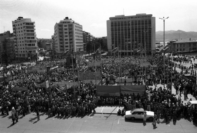 Taksim Meydani 1 Mayis Kutlamasi