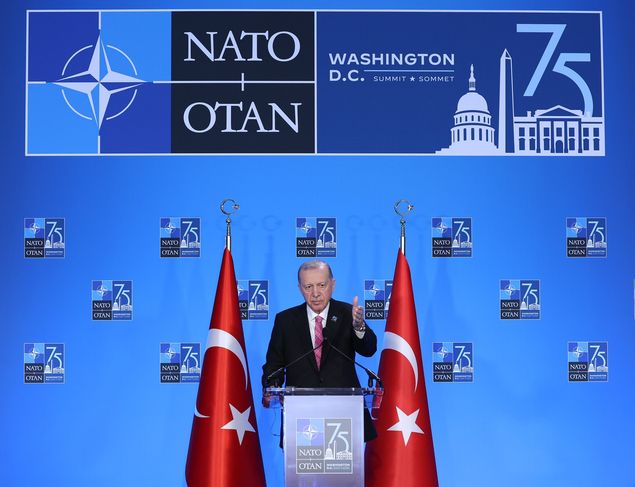 Cumhurbaşkanı Erdoğan'ın Washington'daki Nato Zirvesi Temaslarını Tamamladı 3