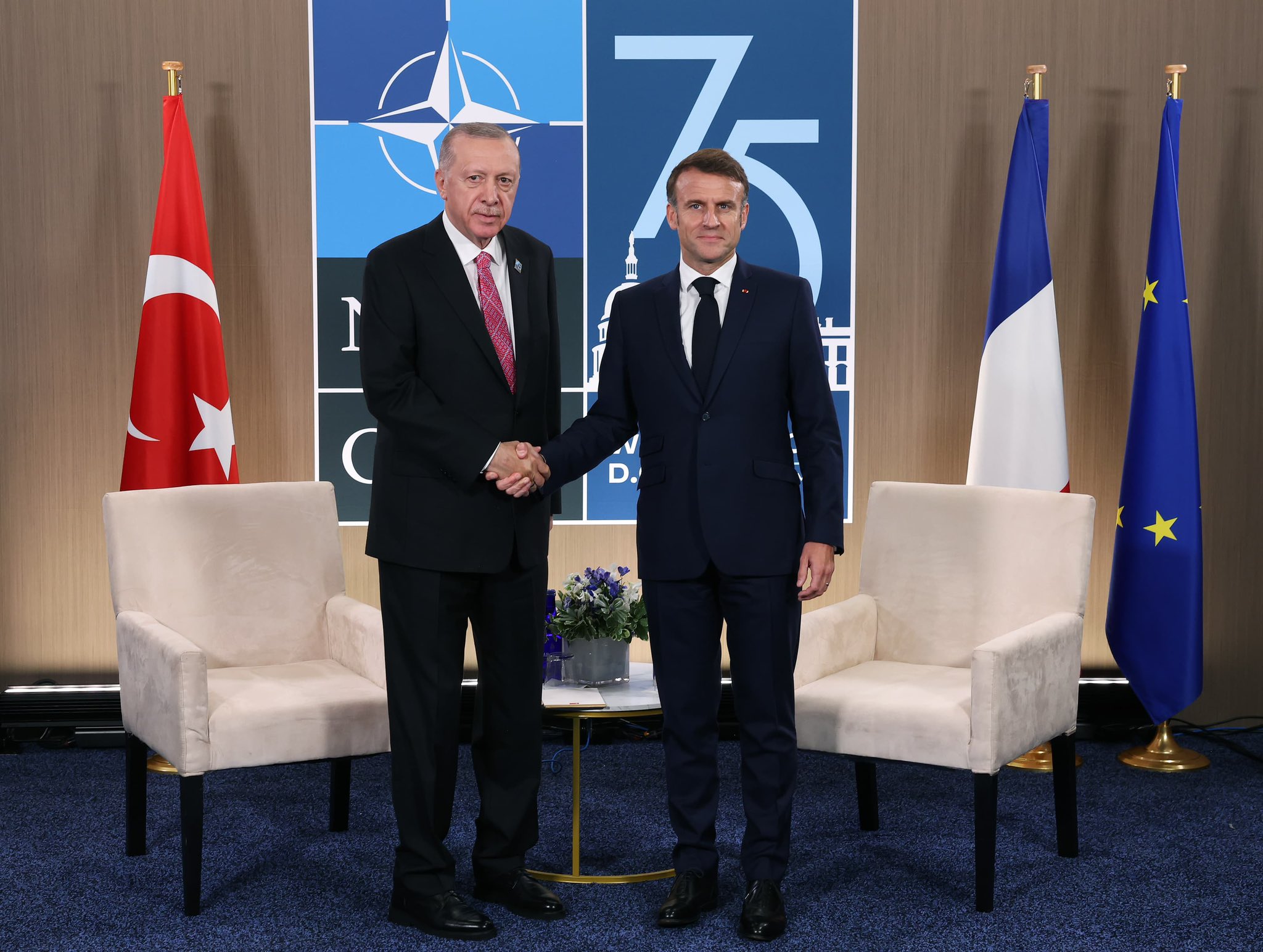 Cumhurbaşkanı Erdoğan'ın Washington'daki Nato Zirvesi Temaslarını Tamamladı 4